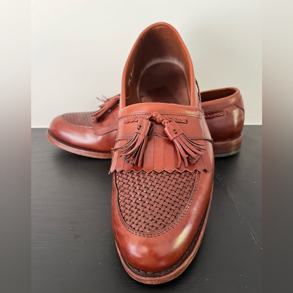Allen Edmonds Cody Dress Slip-On Shoes. Size 11 1/2D. Brown. Near New Condition